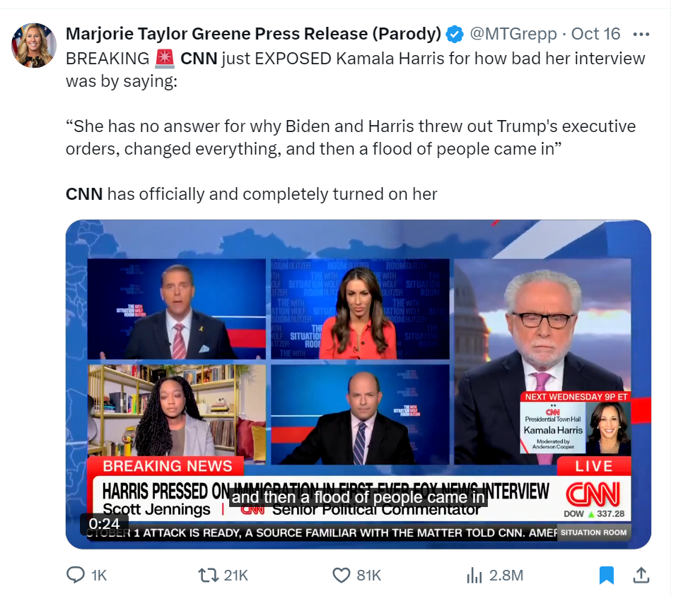 A screenshot of a news report Description automatically generated